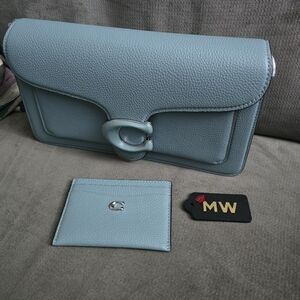 Coach Blue Shoulder Bag